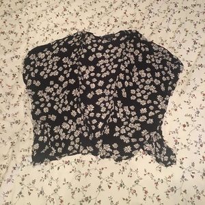 Floral Short Sleeve Kimono